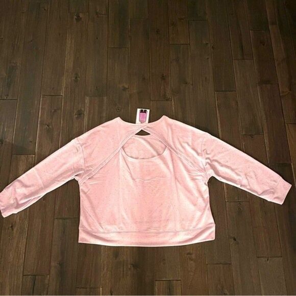 RBX Speckle French Terry Top with Keyhole Back XXL NWT - Picture 6 of 8